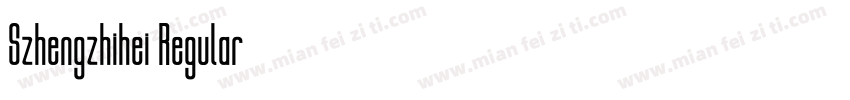 Szhengzhihei Regular字体转换